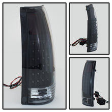 Cargar imagen en el visor de la galería, Xtune Yukon Denali 99-00 LED Tail Lights Black ALT-JH-CCK88-LED-BK