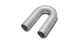 Vibrant 180 Degree Mandrel Bend 1.75in OD x 3.5in CLR 304 Stainless Steel Tubing