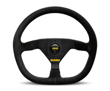 Cargar imagen en el visor de la galería, Momo MOD88 Steering Wheel 350 mm -  Black Suede/Black Spokes