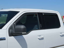 Cargar imagen en el visor de la galería, EGR 15+ Ford F150 Crew Cab In-Channel Window Visors - Set of 4 - Matte (573495)