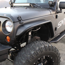 Cargar imagen en el visor de la galería, Westin/Snyper 07-17 Jeep Wrangler Tube Fenders - Front - Textured Black