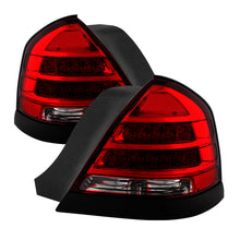 Cargar imagen en el visor de la galería, Xtune 98-11 Ford Crown Victoria LED Tail Lights -Red Clear ALT-JH-CVIC98-LED-PI-RC