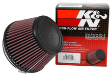 Cargar imagen en el visor de la galería, K&amp;N Filter Universal X Stream Clamp-On 5in Flange 6.5in Base 4 1/2in Top 4 1/8in Height
