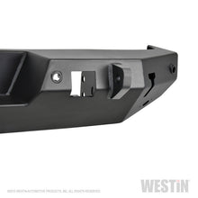 Cargar imagen en el visor de la galería, Westin 18-19 Jeep Wrangler JL WJ2 Rear Bumper w/  Sensors (Excl. Wrangler JK) - Textured Black