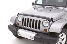 Cargar imagen en el visor de la galería, AVS 07-18 Jeep Wrangler Unlimited Aeroskin Low Profile Acrylic Hood Shield - Smoke