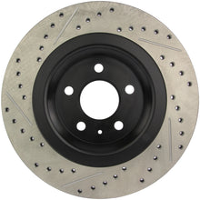 Cargar imagen en el visor de la galería, StopTech Slotted &amp; Drilled Sport Brake Rotor