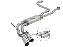 Cargar imagen en el visor de la galería, aFe Rebel Series 3in SS Cat-Back Exhaust System w/ Polished Tip 04-15 Nissan Titan V8 5.6L