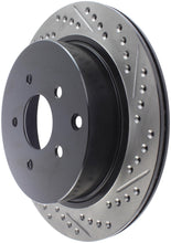 Cargar imagen en el visor de la galería, StopTech Slotted &amp; Drilled Sport Brake Rotor