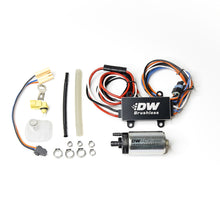 Cargar imagen en el visor de la galería, DeatschWerks DW440 440lph Brushless Fuel Pump w/ PWM Controller &amp; Install Kit 2015+ Ford Mustang GT