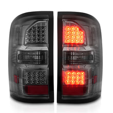 Cargar imagen en el visor de la galería, ANZO 2014-2018 GMC Sierra LED Tail Lights Black Housing Smoke Lens