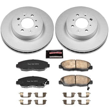 Cargar imagen en el visor de la galería, Power Stop 96-05 Honda Civic Front Z17 Evolution Geomet Coated Brake Kit