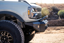Cargar imagen en el visor de la galería, DV8 Offroad 2021+ Ford Bronco Front Bumper Winch Capable w/ Optional Bull Bar/Aux Light Opening
