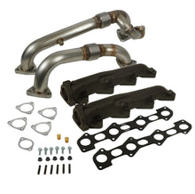 Cargar imagen en el visor de la galería, BD Diesel 08-10 Ford F-250/F-350/F-450/F-550 Powerstroke 6.4L Up Pipes Kit w/Manifold Set