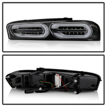 Cargar imagen en el visor de la galería, Spyder Chevy Camaro 16-18 Halogen LED Tail Lights Black ALT-YD-CCAM16HAL-SEQ-BK