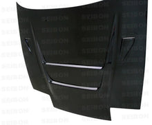 Cargar imagen en el visor de la galería, Seibon 89-94 Nissan 180SX/240SX DVII Carbon Fiber Hood