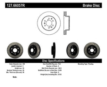 Cargar imagen en el visor de la galería, StopTech 05-10 GMC Sierra 1500 (w Rear Drum) / 07-09 GMC Yukon Front Right Slotted &amp; Drilled Rotor