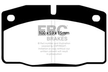 Cargar imagen en el visor de la galería, EBC 89-95 Lotus Elan (M100) 1.6 Turbo Greenstuff Front Brake Pads