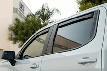 Cargar imagen en el visor de la galería, EGR 2019 Chevy 1500 Crew Cab In-Channel Window Visors - Matte