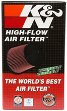 Cargar imagen en el visor de la galería, K&amp;N Filter Universal Rubber Filter 3 1/2 inch 10 Degree Flange 5 3/4 inch OD 6 inch Height