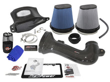 Cargar imagen en el visor de la galería, aFe Momentum Carbon Fiber Cold Air Intake System PDS/P5R 15-16 Chevrolet Corvette Z06 V8-6.2L