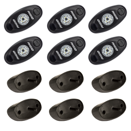 Rigid Industries Rock Light Kit- Blue (6 lights)