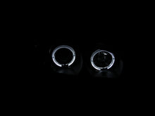 Cargar imagen en el visor de la galería, ANZO 2000-2004 Infiniti I30 Projector Headlights w/ Halo Black