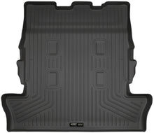Cargar imagen en el visor de la galería, Husky Liners 13-16 Lexus LX570 / 13-16 Toyota Land Cruiser Weaterbeater Black Cargo/Trunk Liner