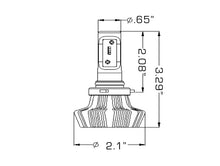 Cargar imagen en el visor de la galería, Oracle 9006 4000 Lumen LED Headlight Bulbs (Pair) - 6000K