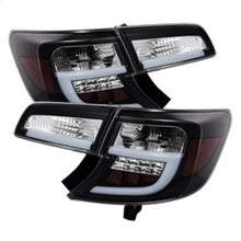 Cargar imagen en el visor de la galería, Spyder Toyota Camry 12-14 Light Bar LED Tail Lights Black ALT-YD-TC12-LBLED-BK