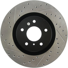 Cargar imagen en el visor de la galería, StopTech Slotted &amp; Drilled Sport Brake Rotor