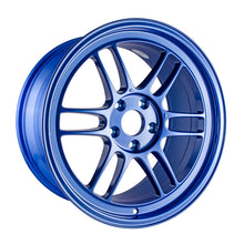 Cargar imagen en el visor de la galería, Enkei RPF1 18x9.5 5x114.3 38mm Offset 73mm Victory Bore Blue Wheel (MOQ 40)