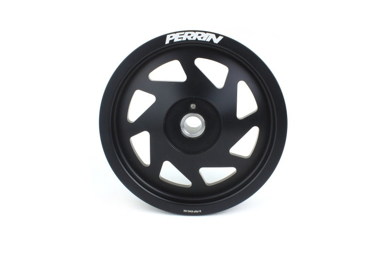 PERRIN 19-21 Subaru WRX / 16-18 Forester / 15-19 Legacy Lightweight Crank Pulley - Black