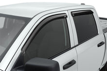 Cargar imagen en el visor de la galería, Stampede 2019 Ram 1500 Crew Cab Pickup Tape-Onz Sidewind Deflector 4pc - Smoke