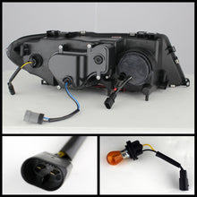 Cargar imagen en el visor de la galería, Spyder BMW E46 3-Series 04-06 2 DR Projector Halogen Model- LED Halo Blk PRO-YD-BMWE4604-2DR-HL-BK