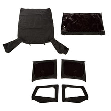 Cargar imagen en el visor de la galería, Rugged Ridge Montana Top Black Diamond W/SkinsTinted 88-95 YJ
