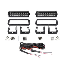 Cargar imagen en el visor de la galería, Westin HDX Flush Mount B-FORCE LED Light Kit (Set of 2) w/wiring harness - Black