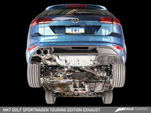 Cargar imagen en el visor de la galería, AWE Tuning VW MK7 Golf SportWagen Touring Edition Exhaust w/Chrome Silver Tips (90mm)