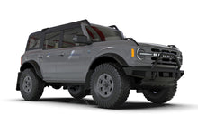 Cargar imagen en el visor de la galería, Rally Armor 21-25 Ford Bronco (Plstc Bmpr + RR - NO Rptr/Sprt) Blk Mud Flap w/Cy Orange Logo