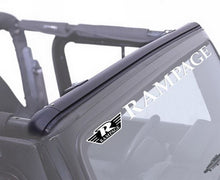 Cargar imagen en el visor de la galería, Rampage 1997-2006 Jeep Wrangler(TJ) Windshield Channel - Black