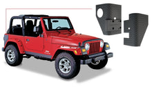 Cargar imagen en el visor de la galería, Bushwacker 97-06 Jeep Wrangler Trail Armor Rear Corners - Black
