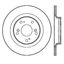 Cargar imagen en el visor de la galería, StopTech Power Slot SportStop 00-06 Honda S2000 Slotted Rear Right Rotor