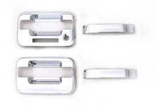 Cargar imagen en el visor de la galería, AVS 04-14 Ford F-150 (2 Door w/Keypad) Door Handle Covers (2 Door) 4pc Set - Chrome