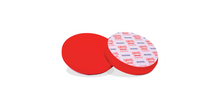 Load image into Gallery viewer, Griots Garage Red Foam Waxing Pad 6.5in - Set of 2