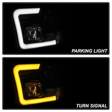 Cargar imagen en el visor de la galería, Spyder 09-16 Dodge Ram 1500 Ver 2 Proj Headlight - Light Bar Turn Signal - Blk - PRO-YD-DR09V2-SB-BK
