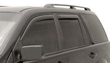 Cargar imagen en el visor de la galería, AVS 03-08 Honda Pilot Ventvisor In-Channel Front &amp; Rear Window Deflectors 4pc - Smoke