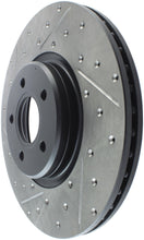 Cargar imagen en el visor de la galería, StopTech Slotted &amp; Drilled Sport Brake Rotor