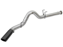 Cargar imagen en el visor de la galería, aFe ATLAS 5in DPF-Back Alum Steel Exhaust System w/Black Tip 2017 Ford Diesel Trucks V8-6.7L (td)