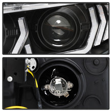 Cargar imagen en el visor de la galería, Spyder 16-18 Honda Civic 4Dr w/LED Seq Turn Sig Lights Proj Headlight - Black - PRO-YD-HC16-SEQ-BK