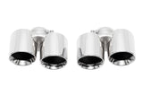 SOUL 12-16 Porsche 991.1 Carrera Base (without PSE) Bolt On Exhaust Tips - Polished Chrome