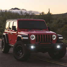 Cargar imagen en el visor de la galería, Rigid Industries 360-Series 4in LED SAE J583 Fog Light - 2018+ Jeep JL Rubicon - White (Pair)